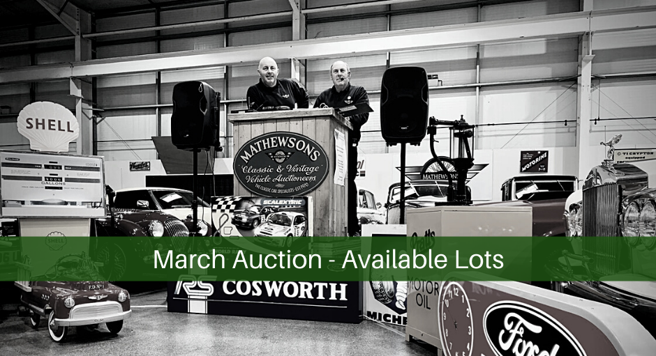 March Auction - Available Lots